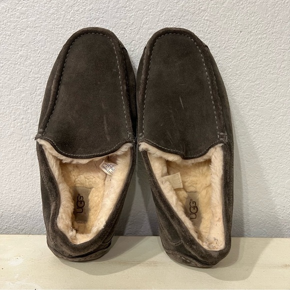Ugg Grey Ascot Loafers